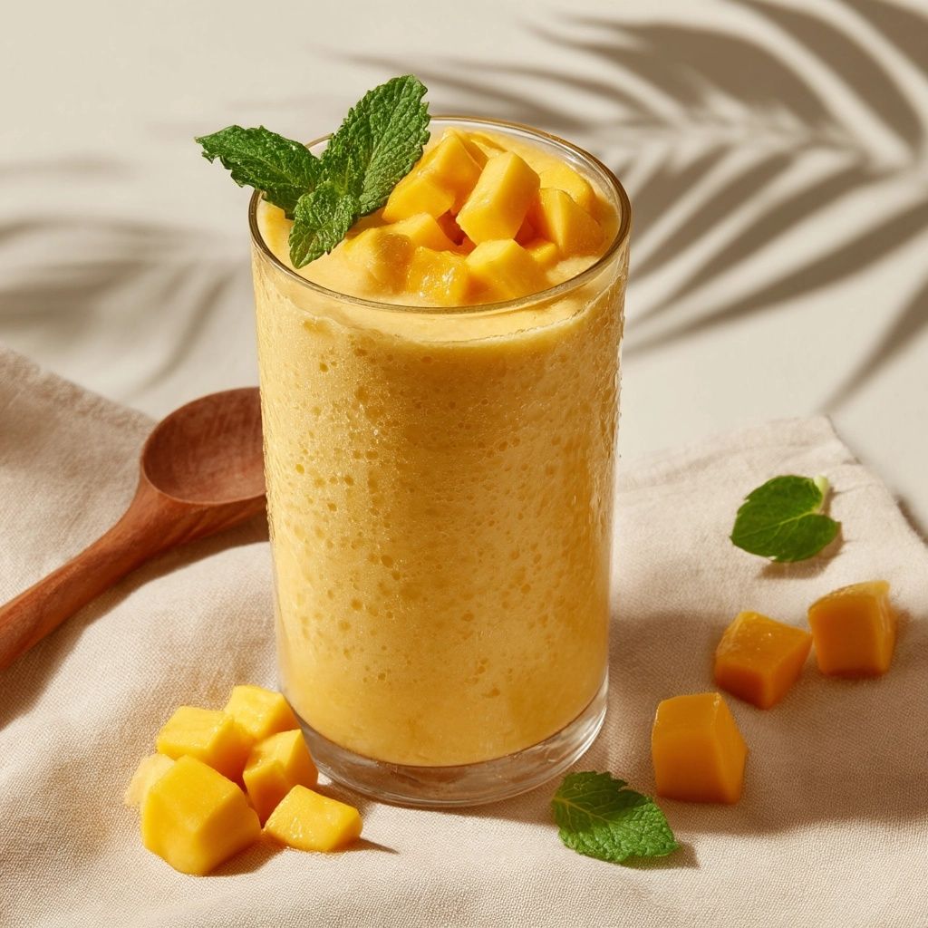 Lassi de mango (5 min)